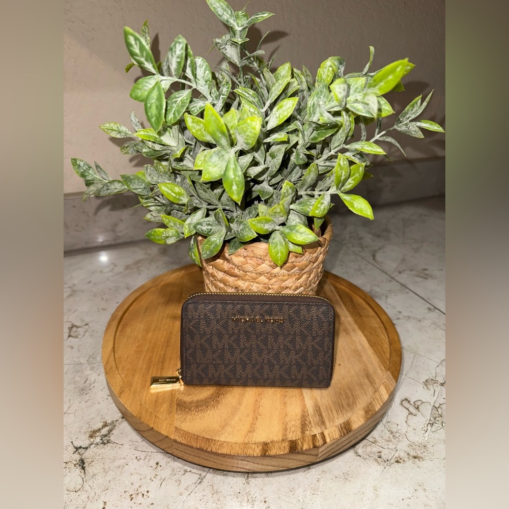 Michael Kors Brown Monogram Wallet